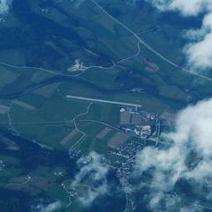 Flugwegposition um 10:02:44: Aufgenommen in der Nähe von Niederöblarn, 8960, Österreich in 5262 Meter